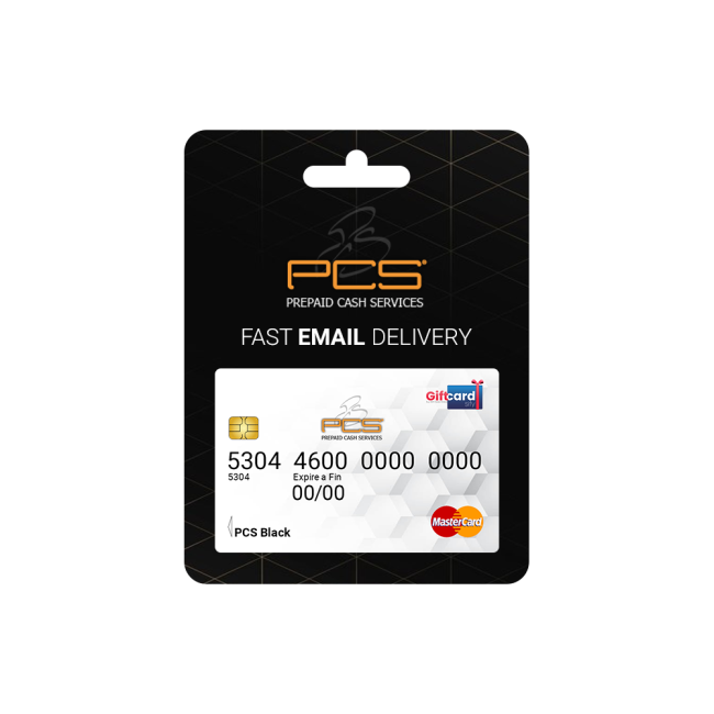 Beli PCS Prepaid Mastercard dengan Bitcoin dan kripto lainnya