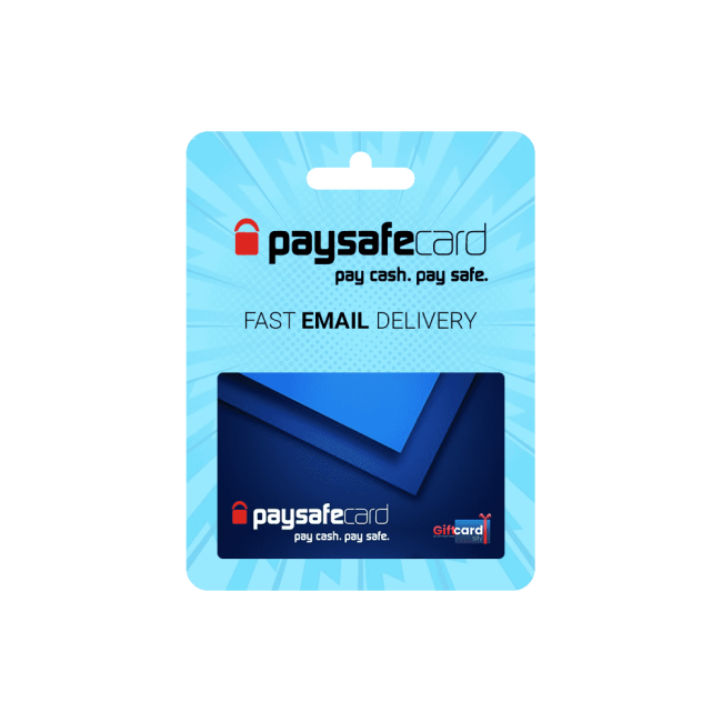 Purchase Paysafecard Gift Card with Bitcoin, Crypto, ETH, USDT, LTC