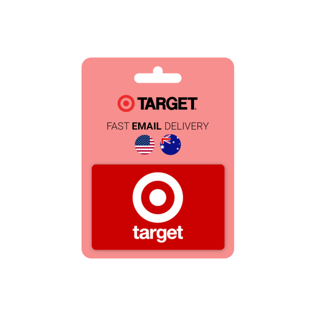 Beli kartu hadiah Target dengan Bitcoin, Ethereum, XRP, USDT, LTC