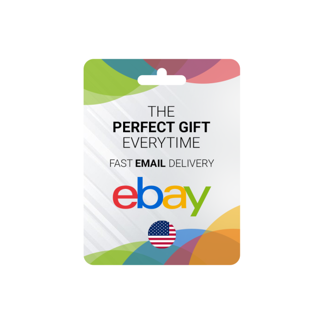 Purchase eBay Gift Card with Crypto (BTC, ETH, TRX...) 