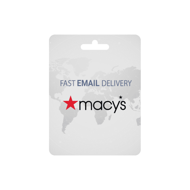 Покупайте карты подарочные Macy's за крипто - Безопасная оплата